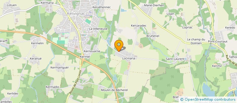 localisation de l'entreprise MADAME NADINE GUILLEMOTO  KERVIGNAC