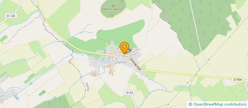 localisation de l'entreprise MADAME NADINE GUYOT  GOVILLER