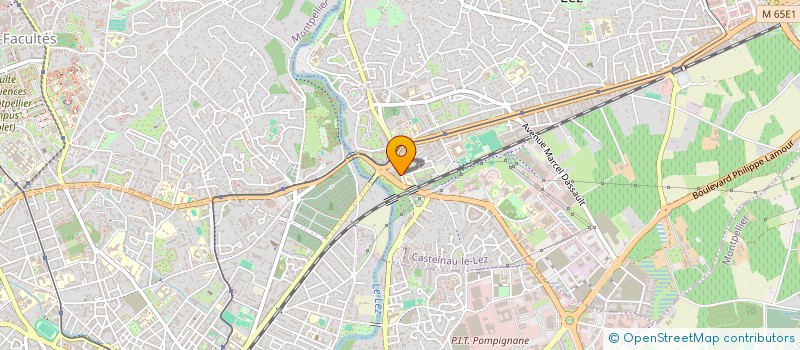 localisation de l'entreprise MADAME NADINE HADDAD  CASTELNAU-LE-LEZ