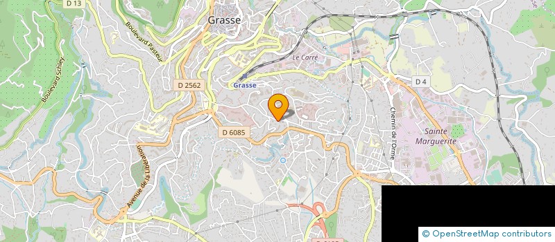 localisation de l'entreprise MADAME NADINE HAMMY à GRASSE