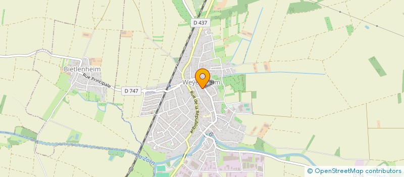 localisation de l'entreprise MADAME NADINE HEIDENREICH  WEYERSHEIM