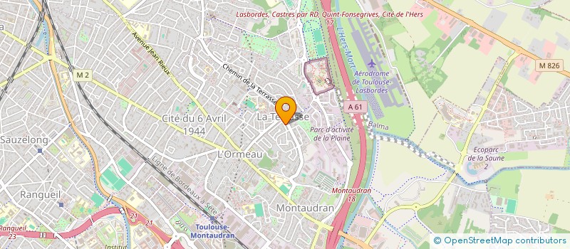 localisation de l'entreprise MADAME NADINE HOUARD à TOULOUSE