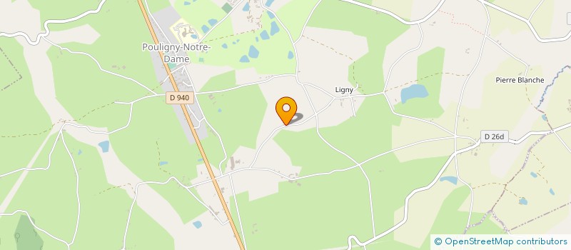 localisation de l'entreprise MADAME NADINE ISBLED à POULIGNY-NOTRE-DAME