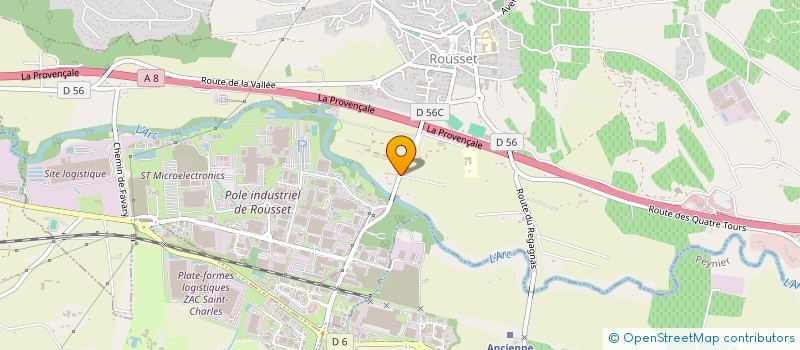 localisation de l'entreprise MADAME NADINE ISSINDOU  ROUSSET