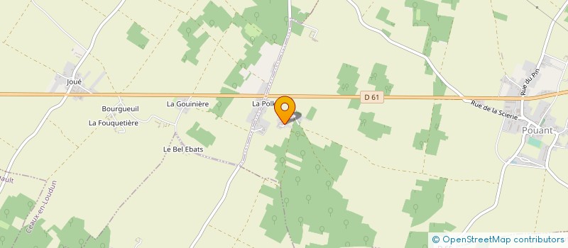 localisation de l'entreprise MADAME NADINE JAMET à LOUDUN