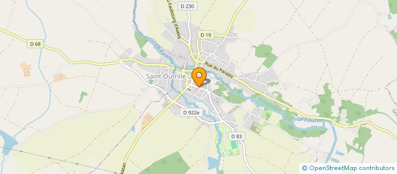localisation de l'entreprise MADAME NADINE JAMET à POULAINES