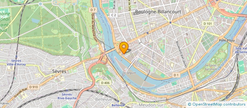 localisation de l'entreprise MADAME NADINE JEANNINE FOUTRIER à BOULOGNE-BILLANCOURT