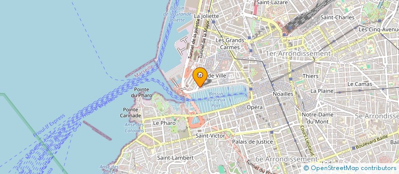 localisation de l'entreprise MADAME NADINE JEANTRELLE à MARSEILLE