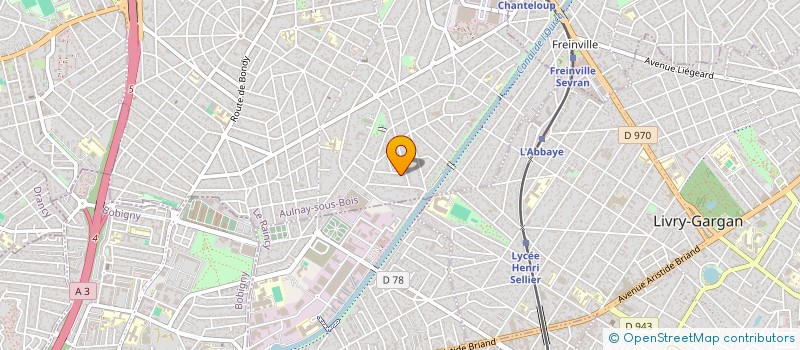 localisation de l'entreprise MADAME NADINE JOBLET à AULNAY SOUS BOIS