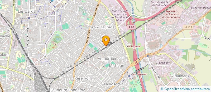 localisation de l'entreprise MADAME NADINE JUAN à TOULOUSE