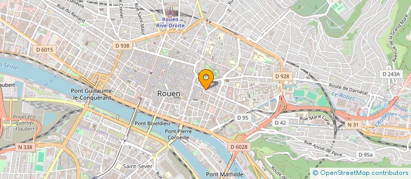 localisation de l'entreprise MADAME NADINE KERGROACH  ROUEN