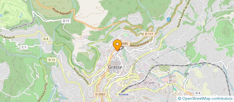 localisation de l'entreprise MADAME NADINE KHURI  GRASSE