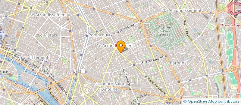 localisation de l'entreprise MADAME NADINE KORCZAK  PARIS