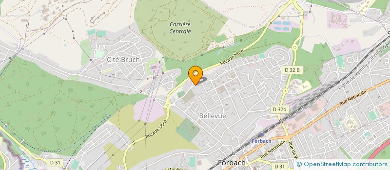 localisation de l'entreprise MADAME NADINE KOWALEC à FORBACH