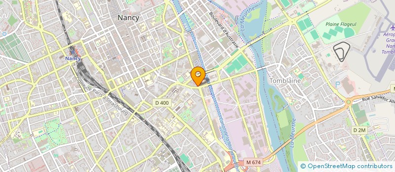 localisation de l'entreprise MADAME NADINE LABROSSE  NANCY