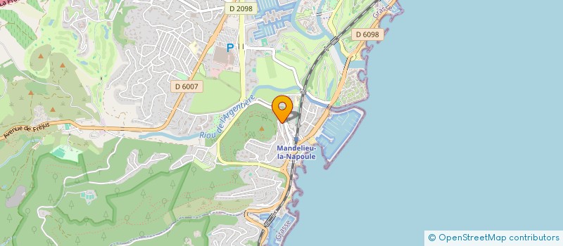 localisation de l'entreprise MADAME NADINE LACOFFE à MANDELIEU-LA-NAPOULE