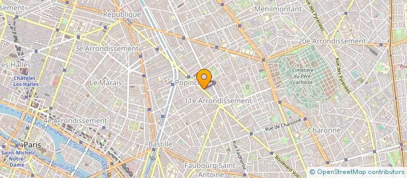 localisation de l'entreprise MADAME NADINE LAFEBER  PARIS