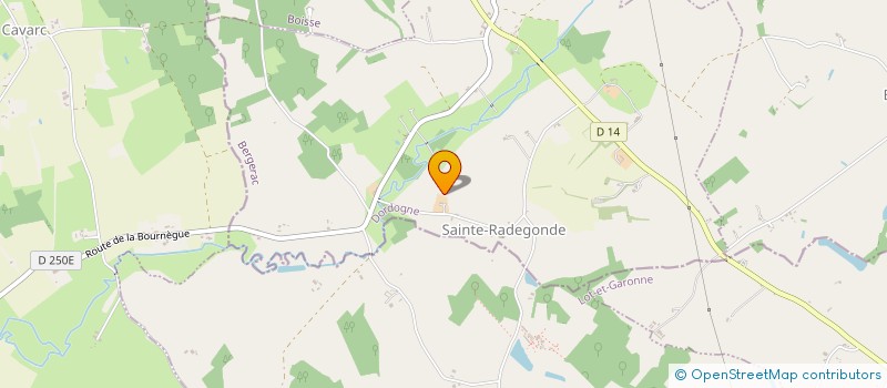 localisation de l'entreprise MADAME NADINE LATOURNERIE à SAINT-AUBIN-DE-LANQUAIS