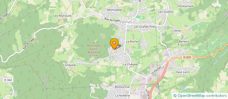 localisation de l'entreprise MADAME NADINE LAURENCOT  FELINES