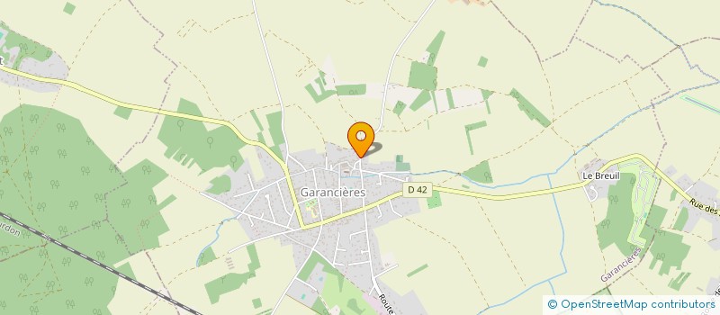 localisation de l'entreprise MADAME NADINE LE PAIN  GARANCIERES