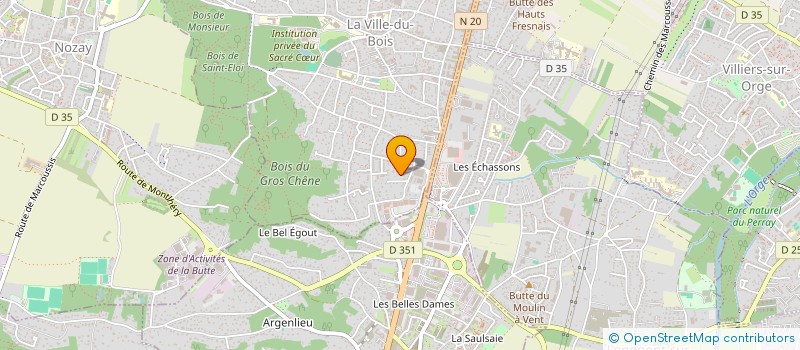 localisation de l'entreprise MADAME NADINE LE PROVOT à LA VILLE-DU-BOIS