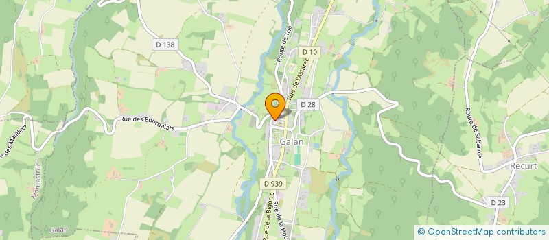 localisation de l'entreprise MADAME NADINE LECOMTE  GALAN