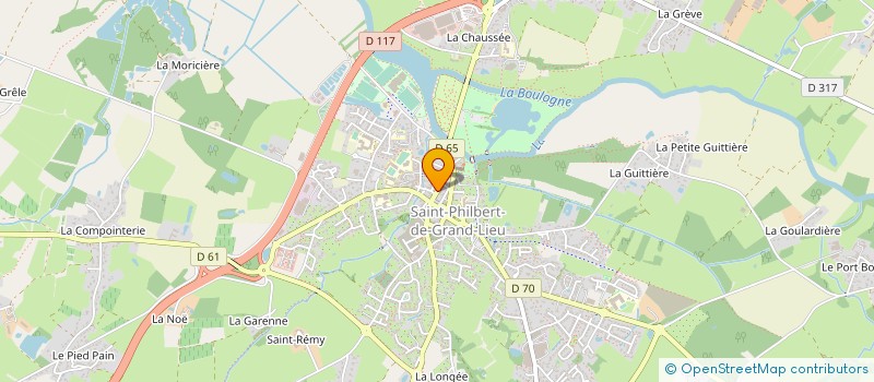 localisation de l'entreprise MADAME NADINE LEFRANCAIS à SAINT-PHILBERT-DE-GRAND-LIEU