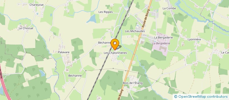 localisation de l'entreprise MADAME NADINE LEMEILLAT à SAINT-ETIENNE-DU-BOIS