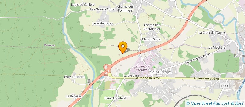 localisation de l'entreprise MADAME NADINE LEONARD à LA ROCHEFOUCAULD-EN-ANGOUMOIS