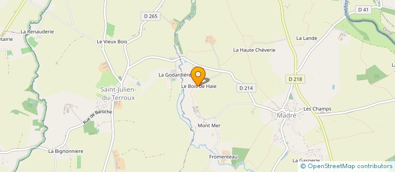 localisation de l'entreprise MADAME NADINE LEROYER  MADRE