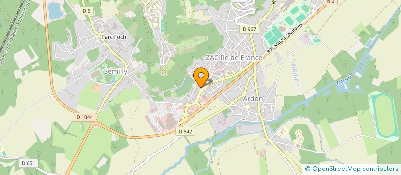 localisation de l'entreprise MADAME NADINE LESEL à LAON