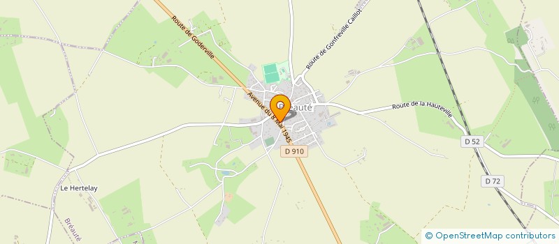 localisation de l'entreprise MADAME NADINE LETENDRE  BREAUTE