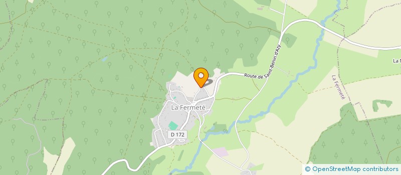 localisation de l'entreprise MADAME NADINE LUNEAU à LA FERMETE
