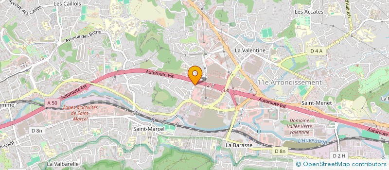 localisation de l'entreprise MADAME NADINE MAGNIN à MARSEILLE