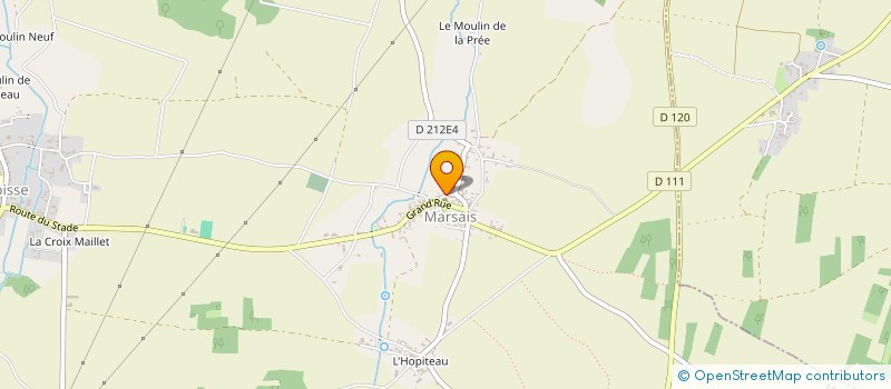 localisation de l'entreprise MADAME NADINE MANGOUT  MARSAIS