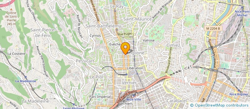 localisation de l'entreprise MADAME NADINE MARCHANDE à NICE