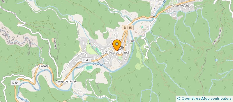 localisation de l'entreprise MADAME NADINE MARIANNE LEA LAIGOT  SAINT-HIPPOLYTE