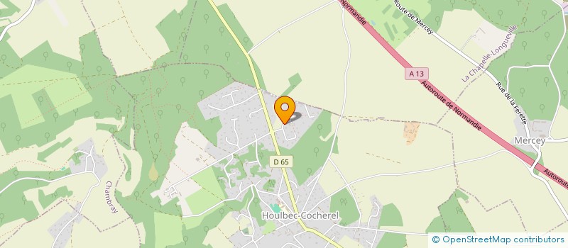 localisation de l'entreprise MADAME NADINE MARIE ALICE LANGERAERT  HOULBEC-COCHEREL