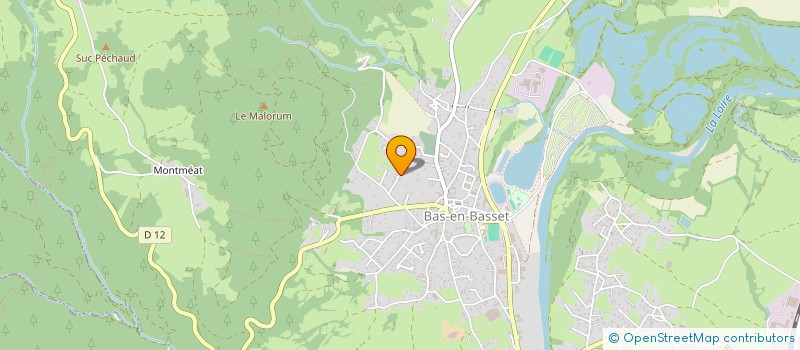 localisation de l'entreprise MADAME NADINE MARION  BAS-EN-BASSET