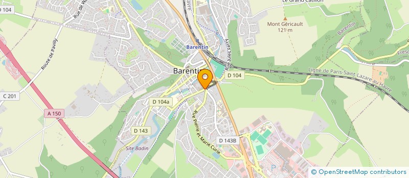 localisation de l'entreprise MADAME NADINE MARQUAIRE  BARENTIN