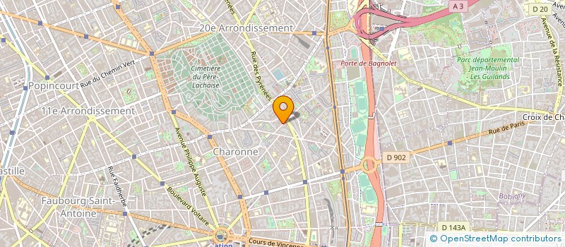 localisation de l'entreprise MADAME NADINE MARTIN  PARIS