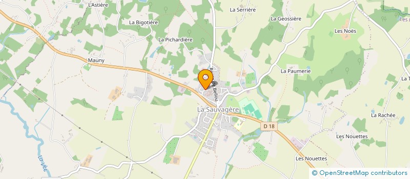 localisation de l'entreprise MADAME NADINE MARTIN à LES MONTS-D'ANDAINE