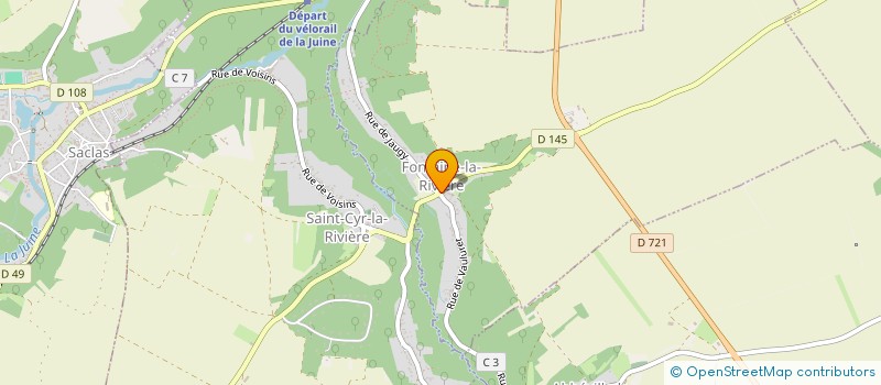 localisation de l'entreprise MADAME NADINE MARTIN  FONTAINE-LA-RIVIERE