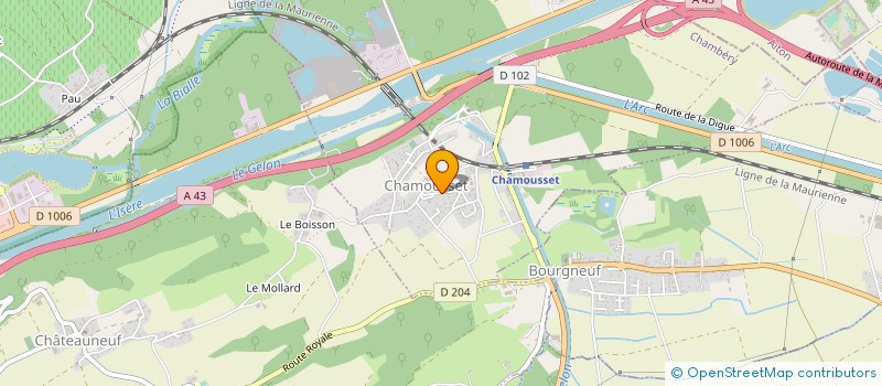 localisation de l'entreprise MADAME NADINE MAUGIE  CHATEAUNEUF