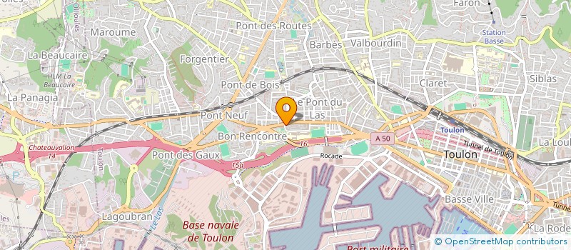 localisation de l'entreprise MADAME NADINE MEISSONNIER  LE CASTELLET