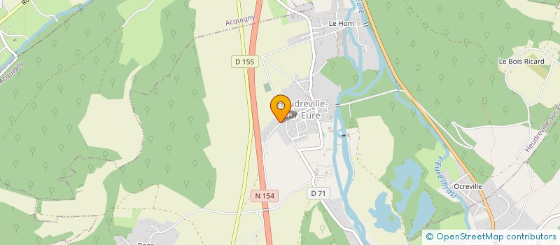 localisation de l'entreprise MADAME NADINE MICHEL  HEUDREVILLE-SUR-EURE