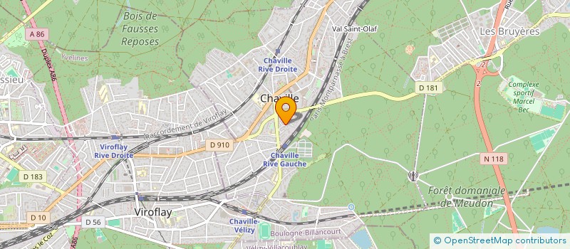 localisation de l'entreprise MADAME NADINE MILHAU à CHAVILLE