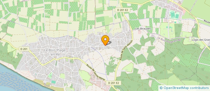 localisation de l'entreprise MADAME NADINE MILLOT  LE BOIS PLAGE EN RE