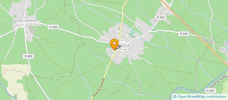 localisation de l'entreprise MADAME NADINE MIRAS  SAINT-NAZAIRE-D'AUDE