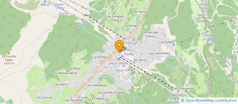localisation de l'entreprise MADAME NADINE MOGENIER à LES GETS